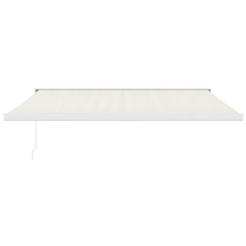 Casa si Gradina - Gradina si terasa - Umbrele si pavilioane - Pavilioane - Copertina retractabila, crem, 4x3 m, textil si aluminiu - Infinity.ro