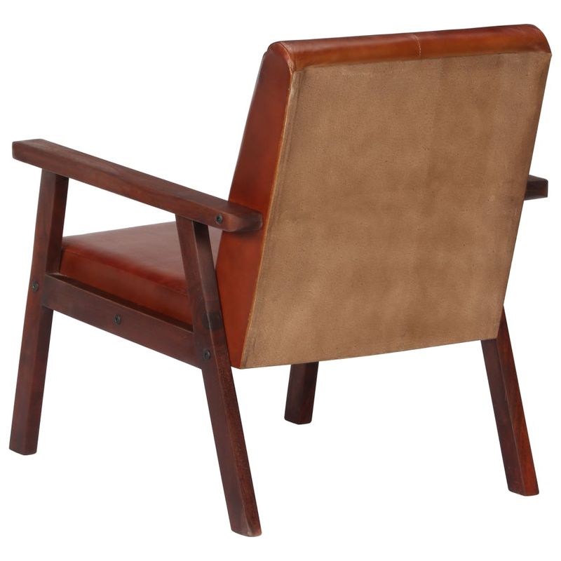 Casa si Gradina - Mobilier - Scaune si fotolii - Fotolii - Fotoliu, maro, piele naturala - Infinity.ro