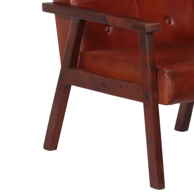 Casa si Gradina - Mobilier - Scaune si fotolii - Fotolii - Fotoliu, maro, piele naturala - Infinity.ro