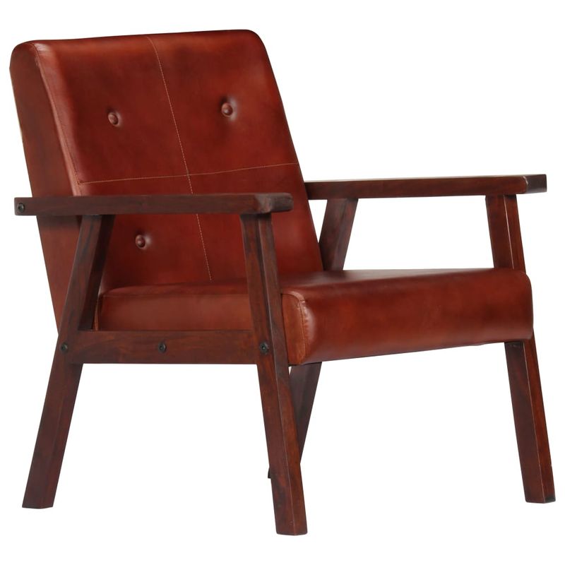 Casa si Gradina - Mobilier - Scaune si fotolii - Fotolii - Fotoliu, maro, piele naturala - Infinity.ro
