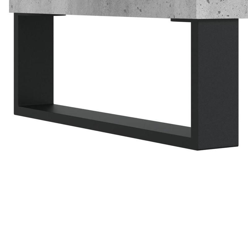 Casa si Gradina - Mobilier - Organizare si depozitare - Organizator incaltaminte - Pantofar, gri beton, 70x36x60 cm, lemn prelucrat - Infinity.ro