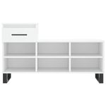Casa si Gradina - Mobilier - Organizare si depozitare - Organizator incaltaminte - Pantofar, alb, 102x36x60 cm, lemn compozit - Infinity.ro