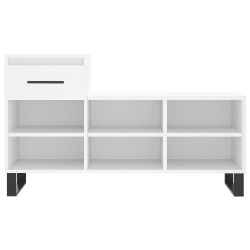 Casa si Gradina - Mobilier - Organizare si depozitare - Organizator incaltaminte - Pantofar, alb, 102x36x60 cm, lemn compozit - Infinity.ro