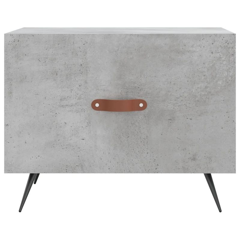 Casa si Gradina - Mobilier - Mese si birouri - Masute de cafea - Masuta de cafea, gri beton, 50x50x40 cm, lemn compozit - Infinity.ro