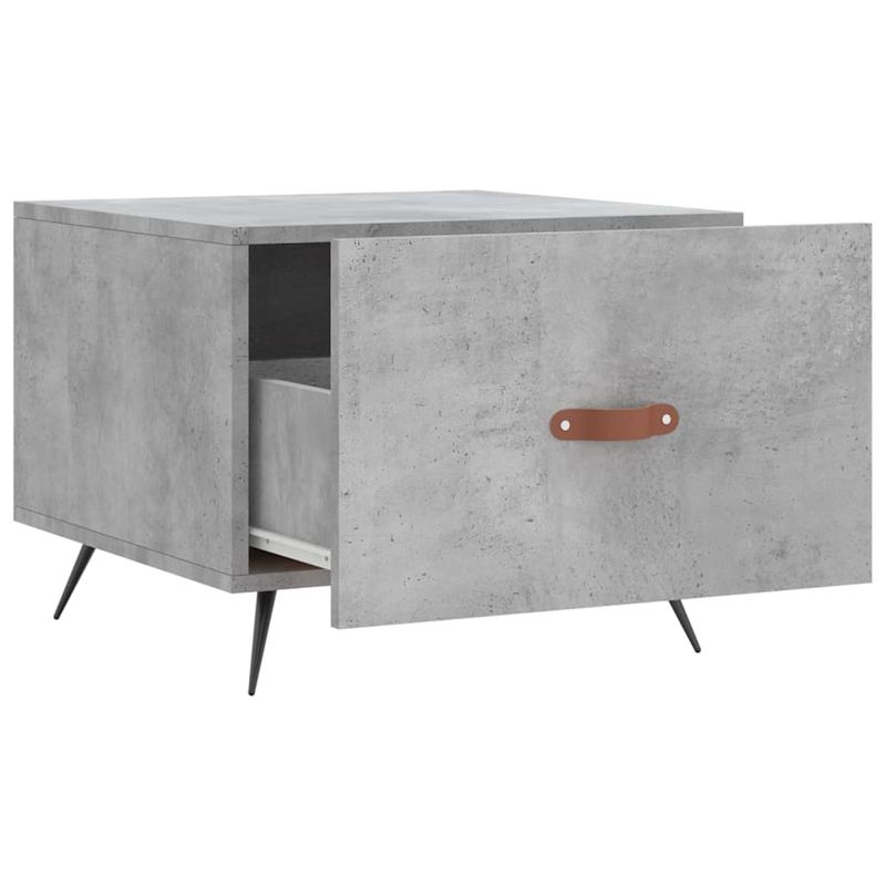 Casa si Gradina - Mobilier - Mese si birouri - Masute de cafea - Masuta de cafea, gri beton, 50x50x40 cm, lemn compozit - Infinity.ro