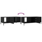 Casa si Gradina - Mobilier - Mese si birouri - Masute de cafea - Masuta de cafea, negru, 102x50x40 cm, lemn compozit - Infinity.ro