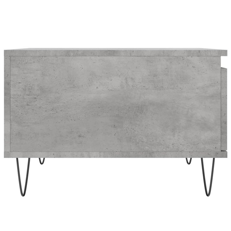 Casa si Gradina - Mobilier - Mese si birouri - Masute de cafea - Masuta de cafea, gri beton, 55x55x36,5 cm, lemn prelucrat - Infinity.ro