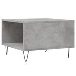 Casa si Gradina - Mobilier - Mese si birouri - Masute de cafea - Masuta de cafea, gri beton, 55x55x36,5 cm, lemn prelucrat - Infinity.ro