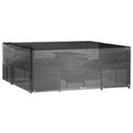 Casa si Gradina - Textile si covoare - Huse pentru mobilier - Huse mobilier gradina, 2 buc, 16 ocheti, 250x250x90 cm, patrat - Infinity.ro