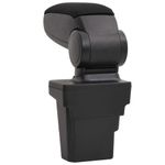 Auto si Moto - Piese auto si accesorii - Interior auto - Scaune si banchete - Cotiera auto, negru, 17x32x(37-53) cm ABS - Infinity.ro