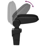 Auto si Moto - Piese auto si accesorii - Interior auto - Scaune si banchete - Cotiera auto, negru, 17x32x(37-53) cm ABS - Infinity.ro