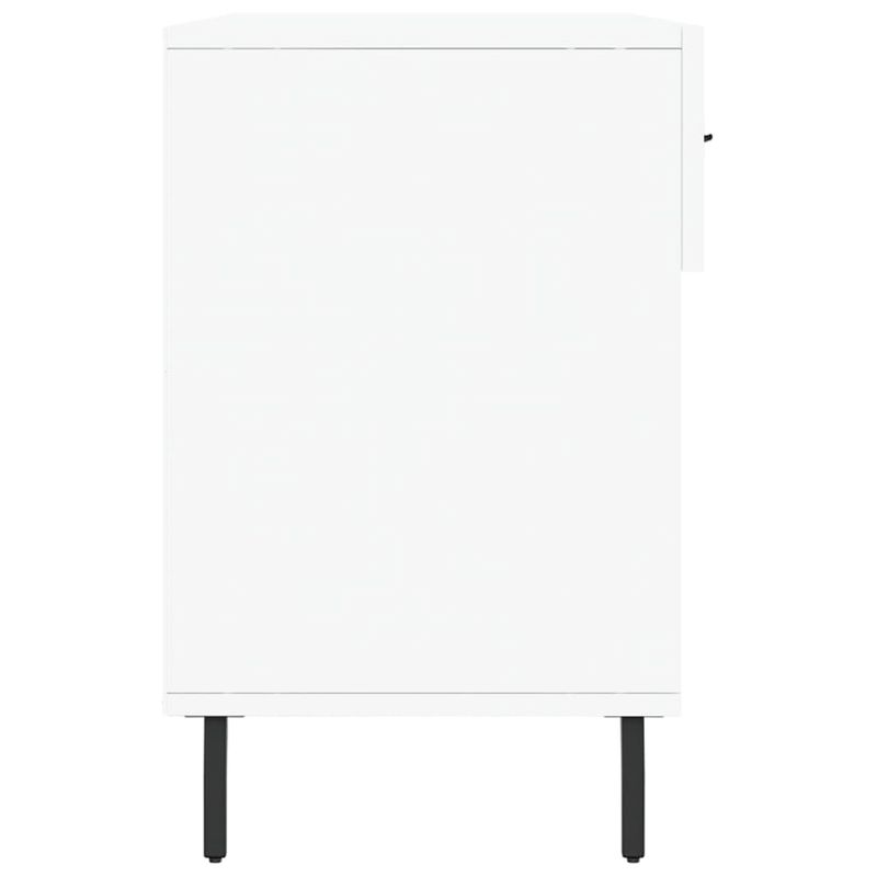 Casa si Gradina - Mobilier - Organizare si depozitare - Organizator incaltaminte - Banca de pantofi, alb, 102x35x55 cm, lemn prelucrat - Infinity.ro