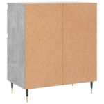 Casa si Gradina - Mobilier - Comode si corpuri - Comode - Servanta, gri beton, 60x35x70 cm, lemn prelucrat - Infinity.ro