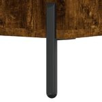Casa si Gradina - Mobilier - Comode si corpuri - Comode - Servanta, stejar fumuriu, 34,5x34x90 cm, lemn compozit - Infinity.ro