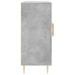 Casa si Gradina - Mobilier - Comode si corpuri - Comode - Servanta, gri beton, 90x34x80 cm, lemn compozit - Infinity.ro