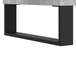Casa si Gradina - Mobilier - Mobilier baie - Comode baie - Comoda pentru baie, gri beton, 80x33x60 cm, lemn compozit - Infinity.ro