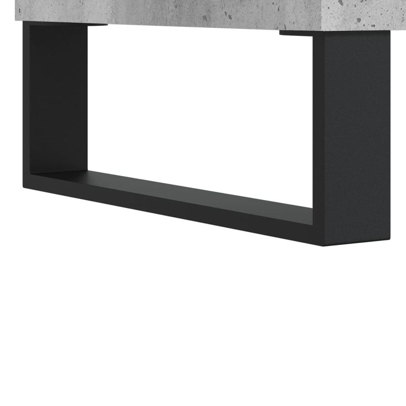 Casa si Gradina - Mobilier - Mobilier baie - Comode baie - Comoda pentru baie, gri beton, 80x33x60 cm, lemn compozit - Infinity.ro