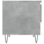 Casa si Gradina - Mobilier - Mese si birouri - Masute de cafea - Masuta de cafea, gri beton, 50x46x50 cm, lemn prelucrat - Infinity.ro