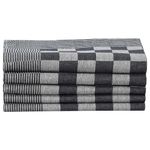 Casa si Gradina - Textile si covoare - Textile baie - Prosoape - Set de prosoape, 20 buc., negru si alb, bumbac - Infinity.ro
