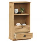 Casa si Gradina - Mobilier - Biblioteci si rafturi - Biblioteci - Biblioteca VIGO, 60x35x114,5 cm, lemn masiv de pin - Infinity.ro