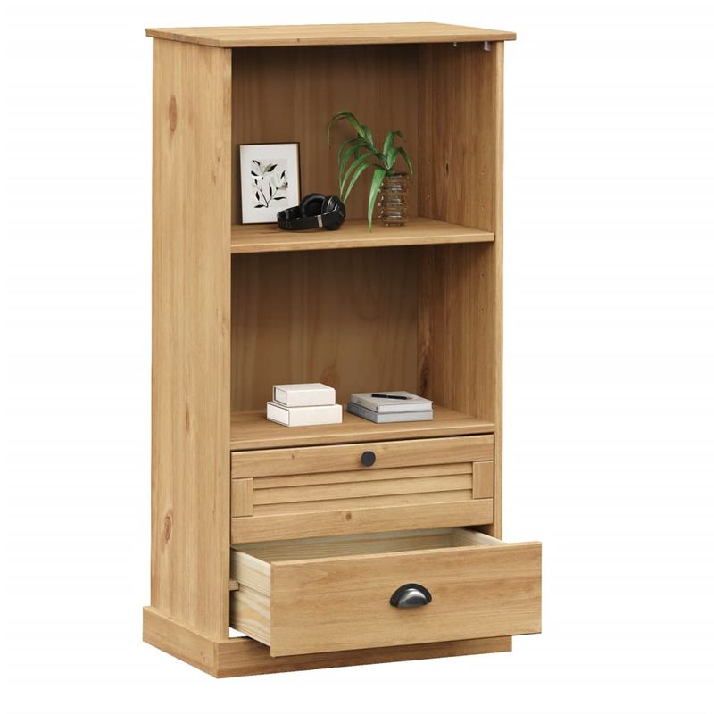 Casa si Gradina - Mobilier - Biblioteci si rafturi - Biblioteci - Biblioteca VIGO, 60x35x114,5 cm, lemn masiv de pin - Infinity.ro