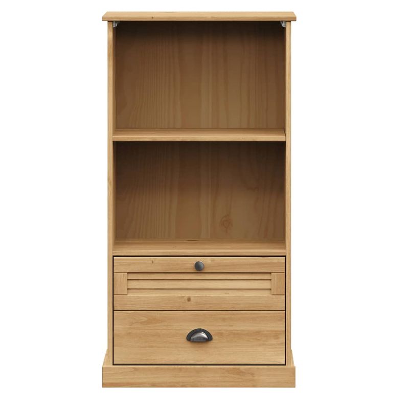 Casa si Gradina - Mobilier - Biblioteci si rafturi - Biblioteci - Biblioteca VIGO, 60x35x114,5 cm, lemn masiv de pin - Infinity.ro