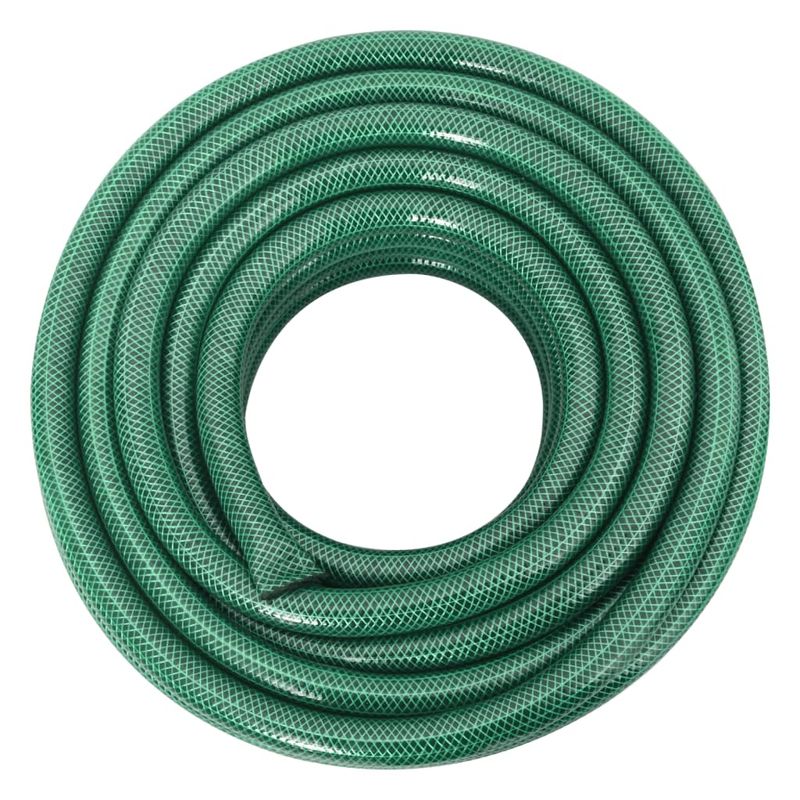 Casa si Gradina - Gradinarit si plante - Instalatii si accesorii pentru irigatii - Furtunuri de gradina si accesorii - Furtun de gradina cu set de racorduri, verde, 0,9", 100 m, PVC - Infinity.ro
