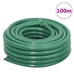 Casa si Gradina - Gradinarit si plante - Instalatii si accesorii pentru irigatii - Furtunuri de gradina si accesorii - Furtun de gradina cu set de racorduri, verde, 0,9", 100 m, PVC - Infinity.ro