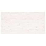 Casa si Gradina - Mobilier - Feronerie si accesorii mobila - Blat de masa alb 110x60x2,5 cm lemn masiv de pin dreptunghiular - Infinity.ro