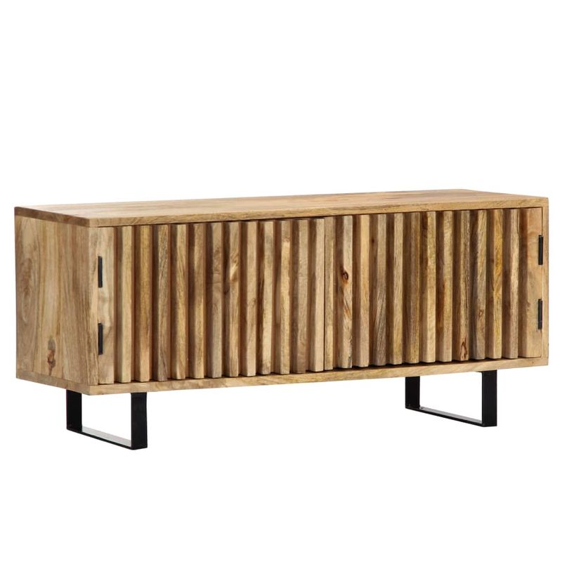 Casa si Gradina - Mobilier - Comode si corpuri - Comode - Comoda TV, 90x30x40 cm, lemn masiv de mango - Infinity.ro