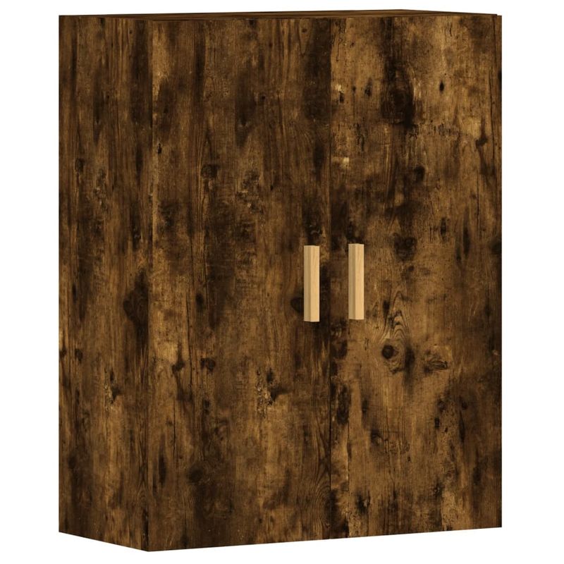 Casa si Gradina - Mobilier - Comode si corpuri - Comode - Dulapuri de perete, 2 buc., stejar afumat, lemn prelucrat - Infinity.ro