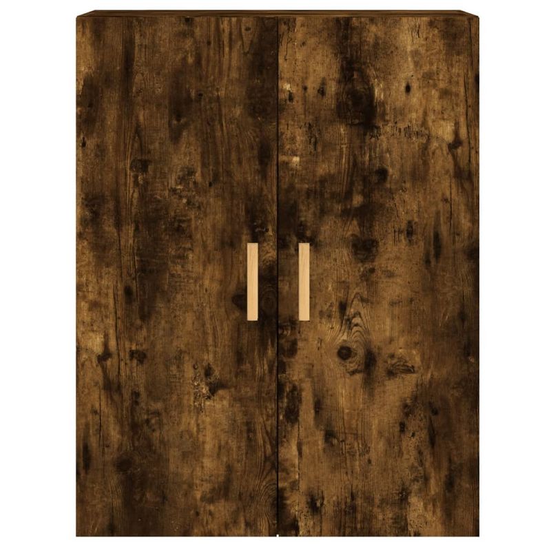 Casa si Gradina - Mobilier - Comode si corpuri - Comode - Dulapuri de perete, 2 buc., stejar afumat, lemn prelucrat - Infinity.ro