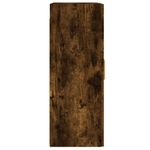 Casa si Gradina - Mobilier - Comode si corpuri - Comode - Dulapuri de perete, 2 buc., stejar afumat, lemn prelucrat - Infinity.ro