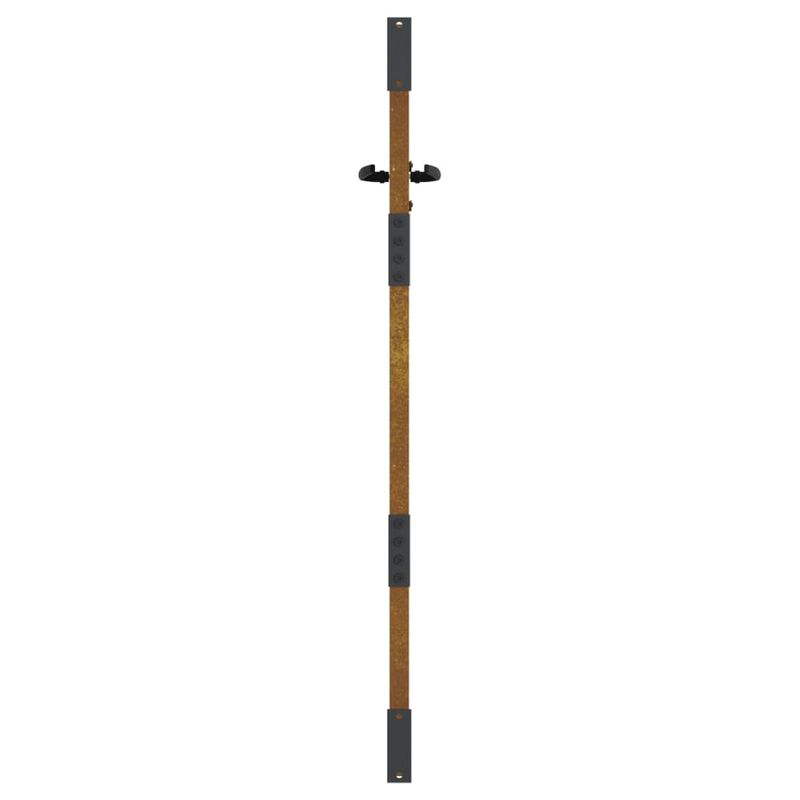 Casa si Gradina - Constructii - Usi interior, exterior si garaj - Usi garaj - Poarta pentru gradina, 85x125 cm, otel corten - Infinity.ro