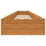 Casa si Gradina - Gradinarit si plante - Plante si ghivece - Ghivece si suporturi - Strat inaltat de gradina, 770x100x36 cm, otel corten - Infinity.ro