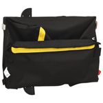 Sport si Outdoor - Ciclism - Accesorii pentru biciclete - Remorci biciclete - Remorca pentru biciclete, negru și galben, 45 kg, fier, mărime 124x62.5x52 cm - Infinity.ro