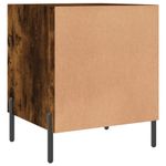 Casa si Gradina - Mobilier - Comode si corpuri - Noptiere - Noptiera, stejar fumuriu, 40x40x50 cm, lemn compozit - Infinity.ro