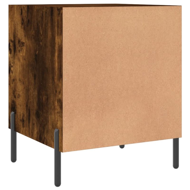 Casa si Gradina - Mobilier - Comode si corpuri - Noptiere - Noptiera, stejar fumuriu, 40x40x50 cm, lemn compozit - Infinity.ro
