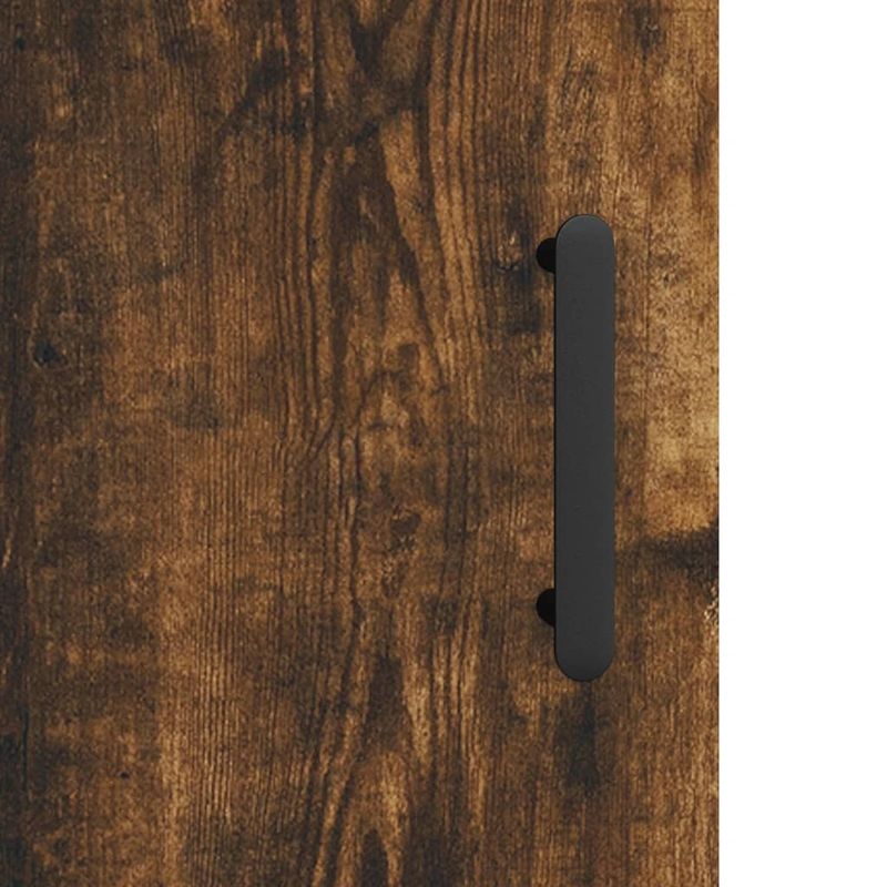 Casa si Gradina - Mobilier - Comode si corpuri - Noptiere - Noptiera, stejar fumuriu, 40x40x50 cm, lemn compozit - Infinity.ro