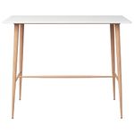 Casa si Gradina - Mobilier - Seturi de mobilier - Seturi bucatarie - Set mobilier de bar, 5 piese, alb - Infinity.ro