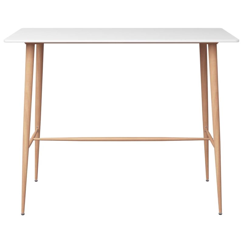 Casa si Gradina - Mobilier - Seturi de mobilier - Seturi bucatarie - Set mobilier de bar, 5 piese, alb - Infinity.ro