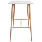 Casa si Gradina - Mobilier - Seturi de mobilier - Seturi bucatarie - Set mobilier de bar, 5 piese, alb - Infinity.ro
