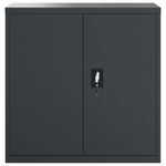 Casa si Gradina - Constructii - Depozitare, transport si protectie - Rafturi, fisete si vestiare - Fiset, antracit, 90x40x130 cm, otel - Infinity.ro