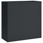 Casa si Gradina - Constructii - Depozitare, transport si protectie - Rafturi, fisete si vestiare - Fiset, antracit, 90x40x130 cm, otel - Infinity.ro