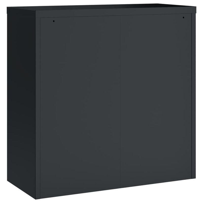 Casa si Gradina - Constructii - Depozitare, transport si protectie - Rafturi, fisete si vestiare - Fiset, antracit, 90x40x130 cm, otel - Infinity.ro