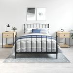 Casa si Gradina - Mobilier - Comode si corpuri - Noptiere - Noptiere, 2 buc., stejar sonoma, 44x45x58 cm, lemn prelucrat - Infinity.ro