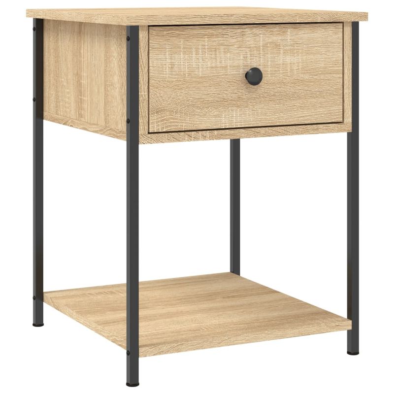 Casa si Gradina - Mobilier - Comode si corpuri - Noptiere - Noptiere, 2 buc., stejar sonoma, 44x45x58 cm, lemn prelucrat - Infinity.ro