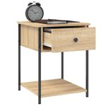 Casa si Gradina - Mobilier - Comode si corpuri - Noptiere - Noptiere, 2 buc., stejar sonoma, 44x45x58 cm, lemn prelucrat - Infinity.ro