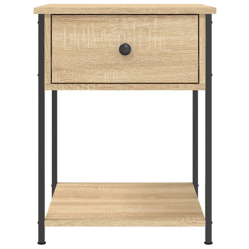 Casa si Gradina - Mobilier - Comode si corpuri - Noptiere - Noptiere, 2 buc., stejar sonoma, 44x45x58 cm, lemn prelucrat - Infinity.ro