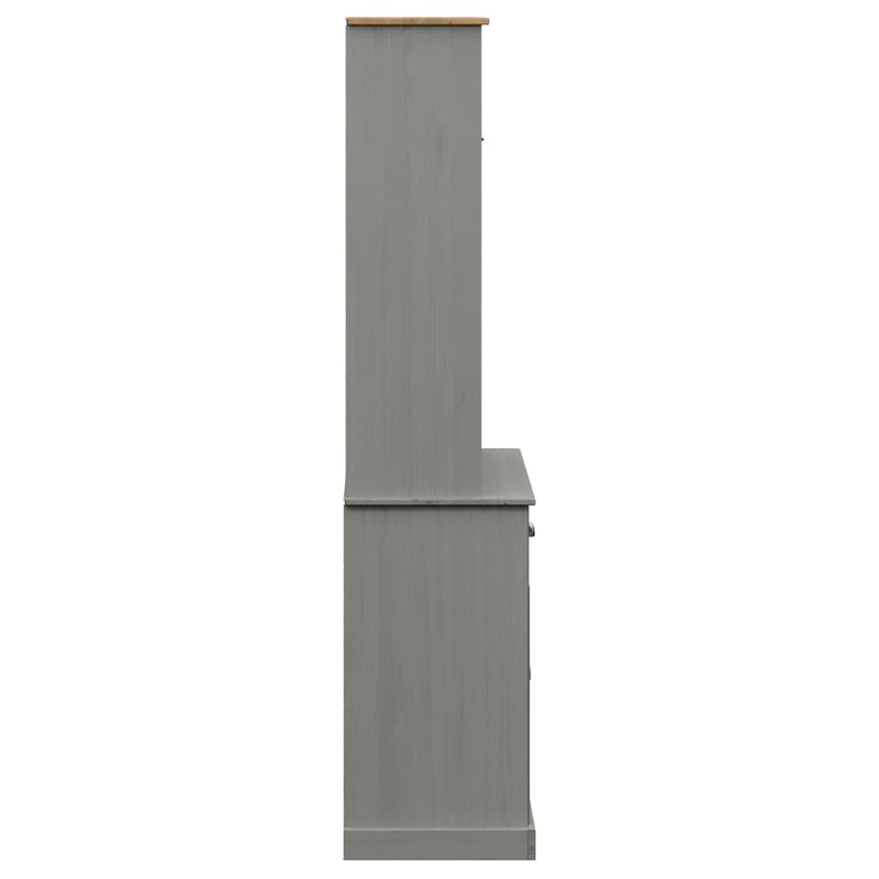 Casa si Gradina - Mobilier - Comode si corpuri - Corpuri bucatarie - Dulap inalt VIGO, 78x40x175 cm, lemn masiv de pin, model cu 2 uși - Infinity.ro